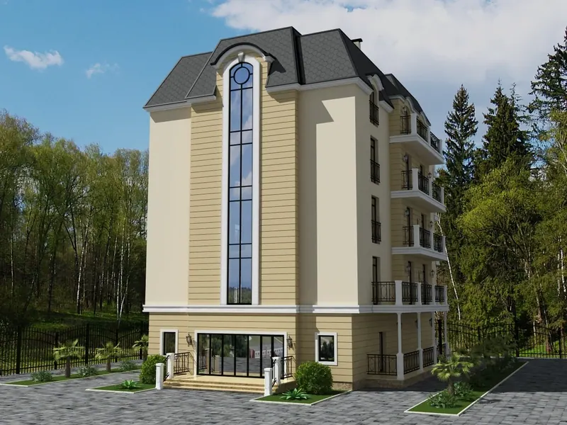 Мини-отель в Адлерском районе — вид проекта 4