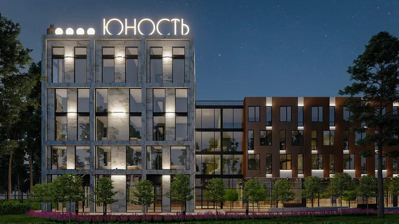 Спортивный комплекс «Юность» — вид проекта 6
